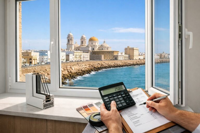 Presupuesto a medida para ventanas de PVC en Cádiz